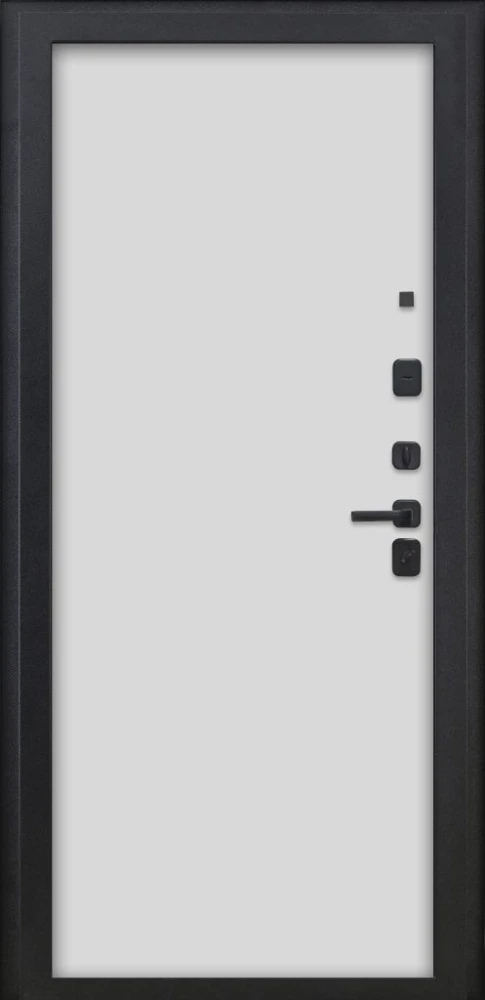 Входная дверь ДвериПРО Элфи Гладкая Белый матовый DPRO226164 внутренняя сторона